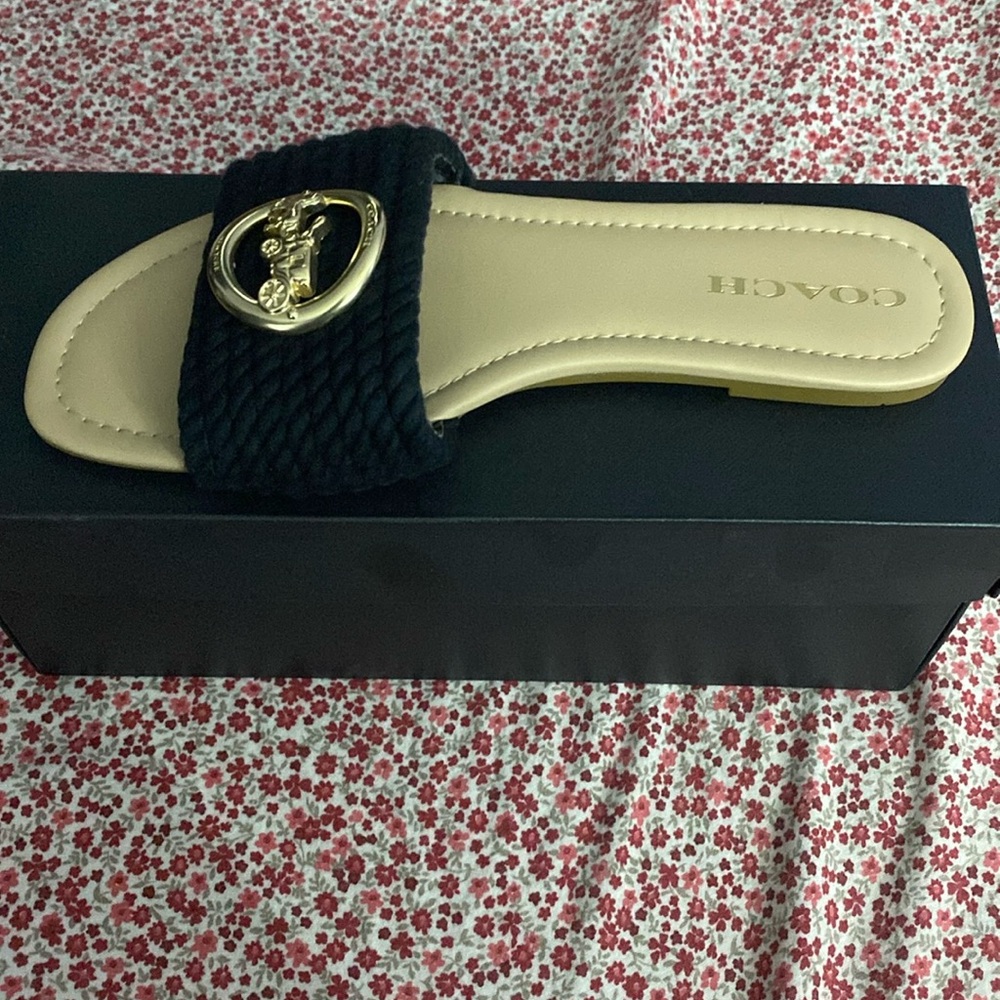 Coach sandals
